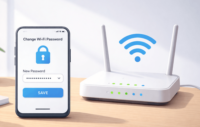 Cara Ganti Password WiFi