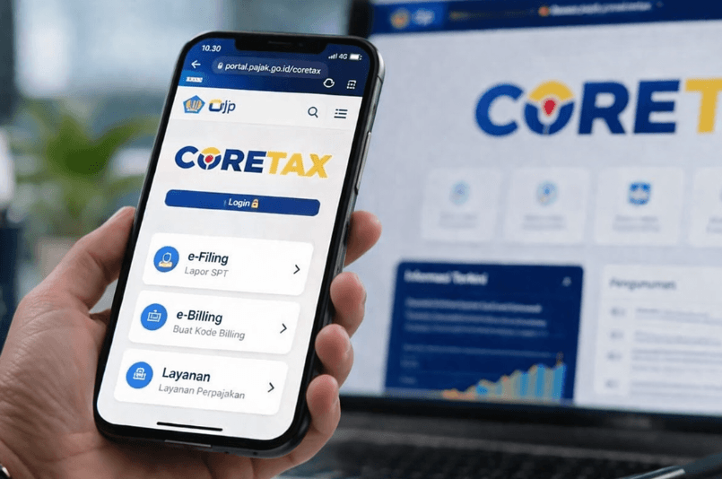 cara lapor spt tahunan pribadi di coretax