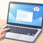 cara screenshoot laptop