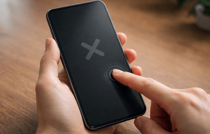 laya hp tidak bisa disentuh